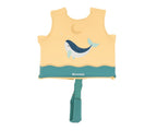Chaleco Flotador Aprendizaje Monnëka Whale Teal
