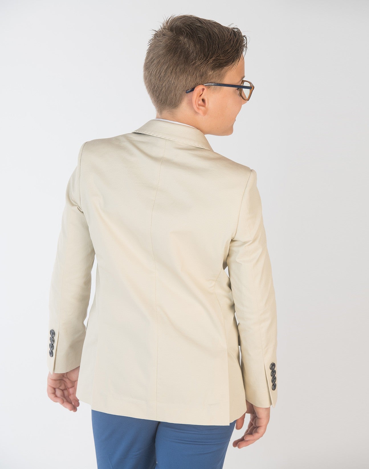 Americana Spagnolo solapas gabardina elastan 4166
