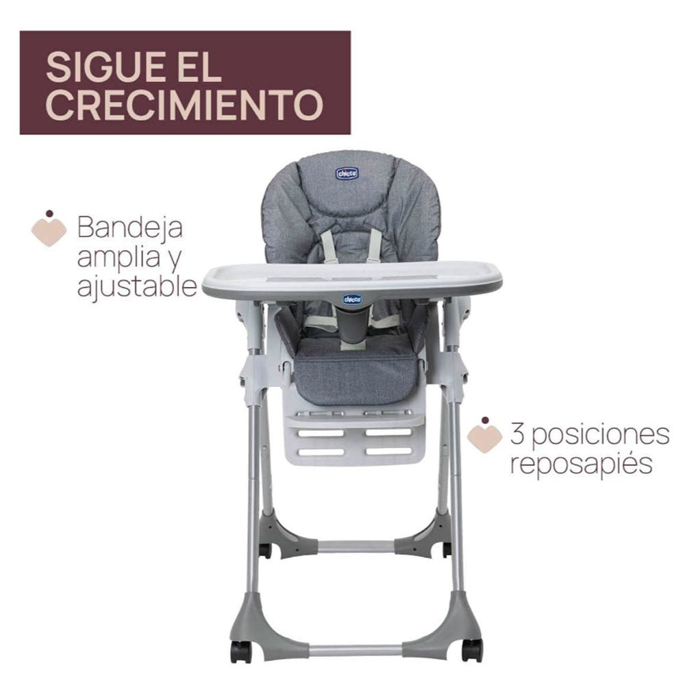 Trona Chicco Polly EASY 4 ruedas