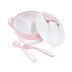 Set Cuenco con ventosa Kikka Boo 4 en 1 y cubiertos