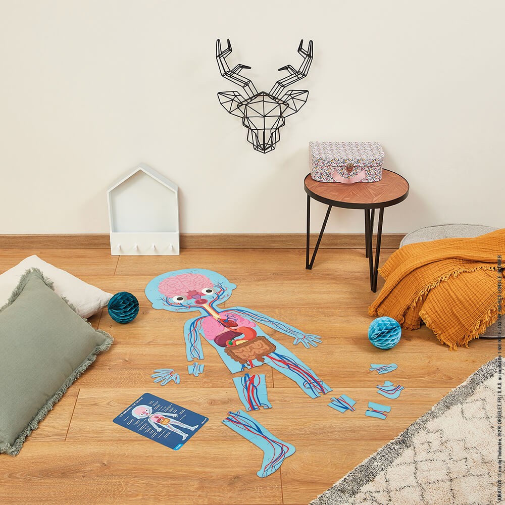 Puzzle Janod EDUCATIVO CUERPO HUMANO