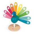 Juego Janod Aprende a contar Pavo real