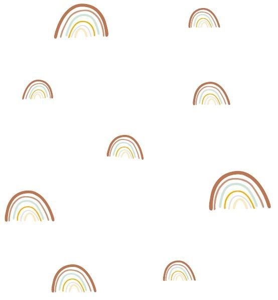 Papel Pintado Ros Mood ARCO IRIS