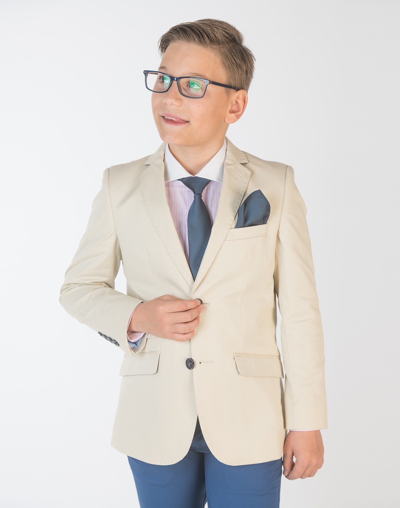 Americana Spagnolo solapas gabardina elastan 4166