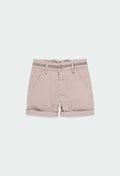 Bermudas Boboli satén elástico