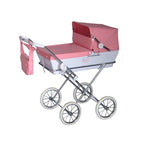 Cochecito de muñecas Arrue Prestigio JR. ROSA con bolso