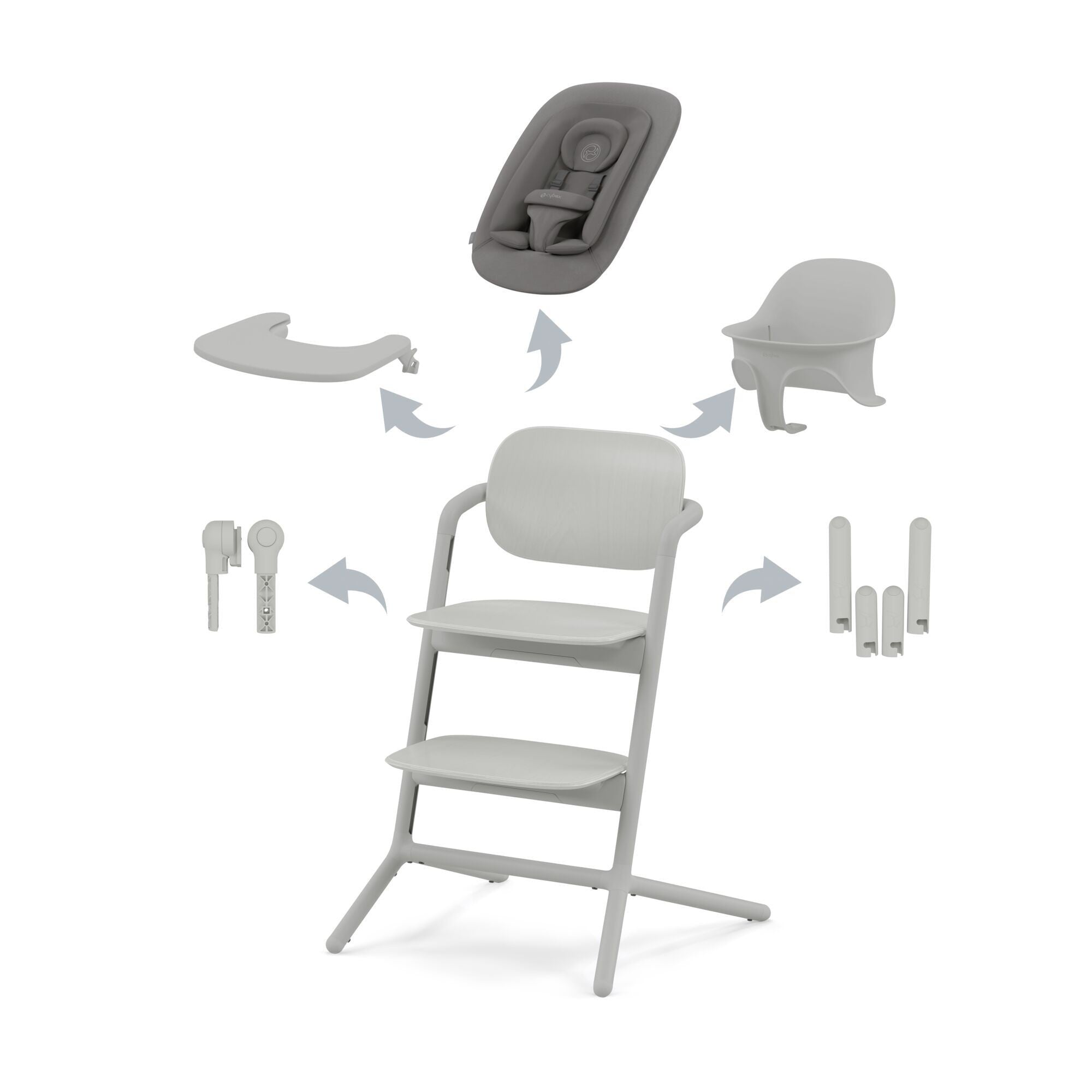 Trona evolutiva Cybex LEMO2 4 en 1 con hamaca Lemo2 Bouncer
