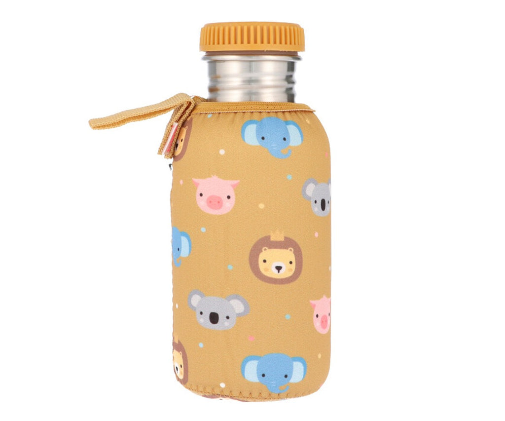 Botella Tutete Acero con Funda Animal Friends Personalizable 500ml