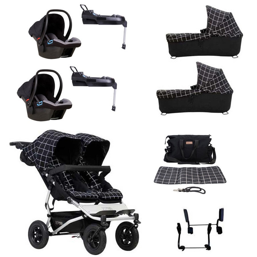 SUPERPACK GEMELOS + AUTO GRUPO 0 Mountain Buggy Duet 3.2