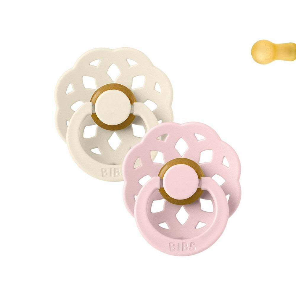 2 Chupetes BIBS Boheme Round 0-6m