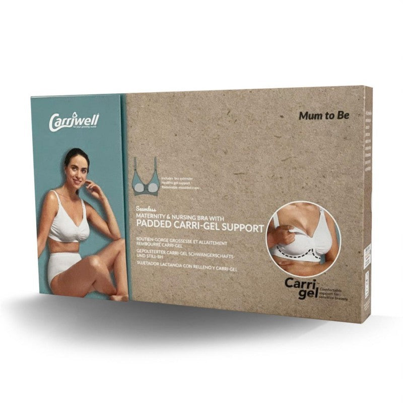 Sujetador Carri-gel con Relleno Maternidad Carriwell BLANCO