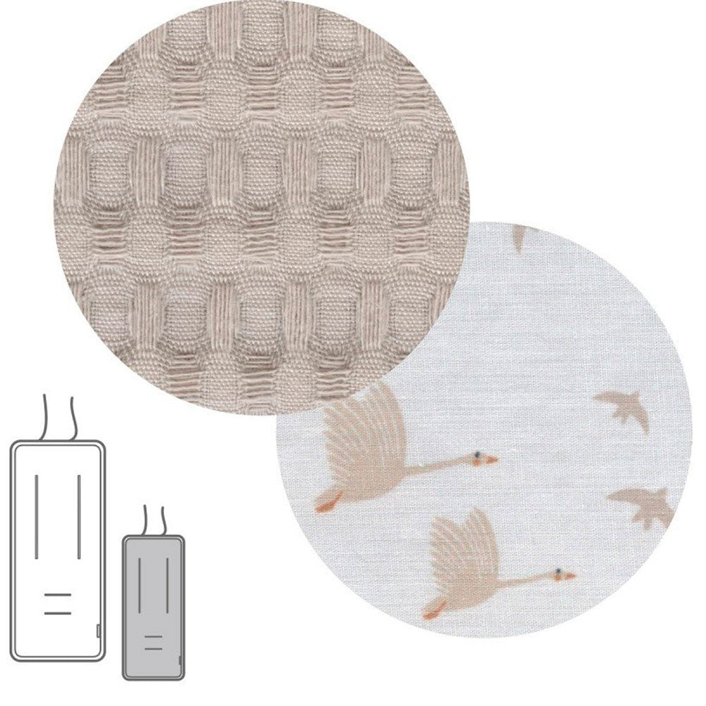 Colchoneta Silla Estrecha.Revers. Cambrass Zico Beige