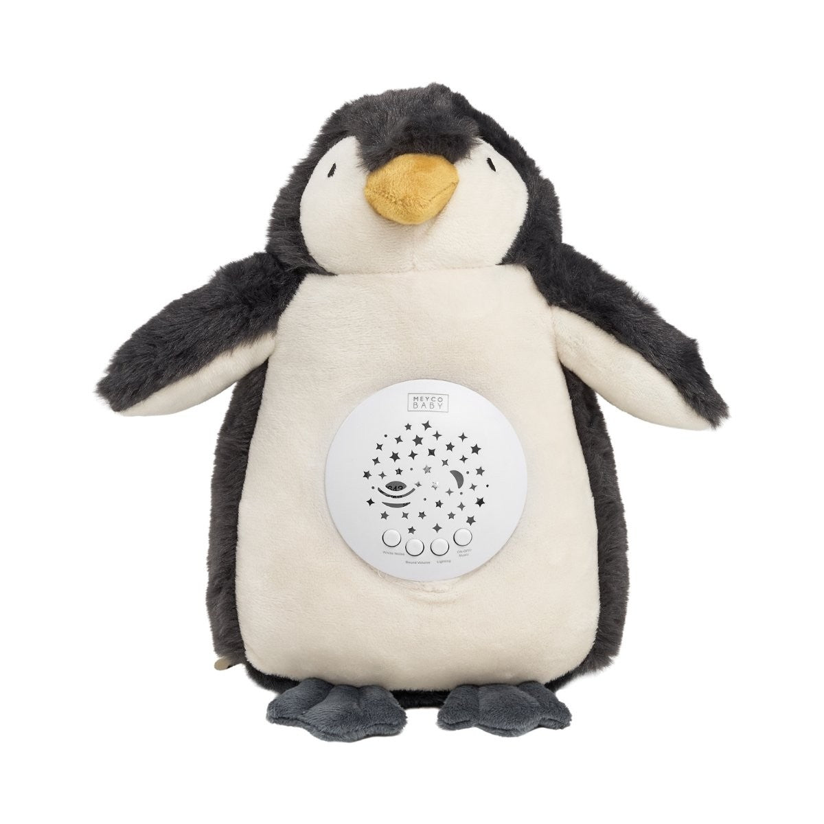 Muñeco Meyco Penguin Multicolour con sonido noche