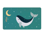 Toalla Playa Microfibra Personalizable Monnëka Whale Teal
