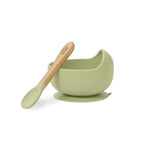 Cuenco Interbaby silicona con cuchara y ventosa