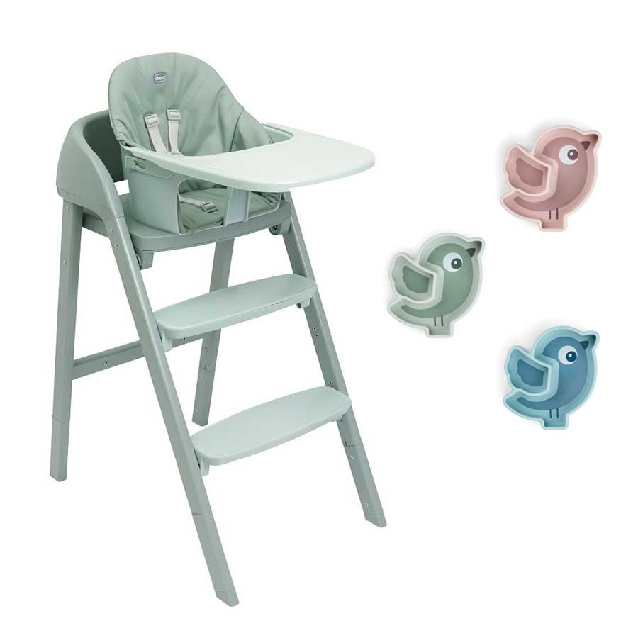Trona Chicco CRESCENDO UP con plato ventosa
