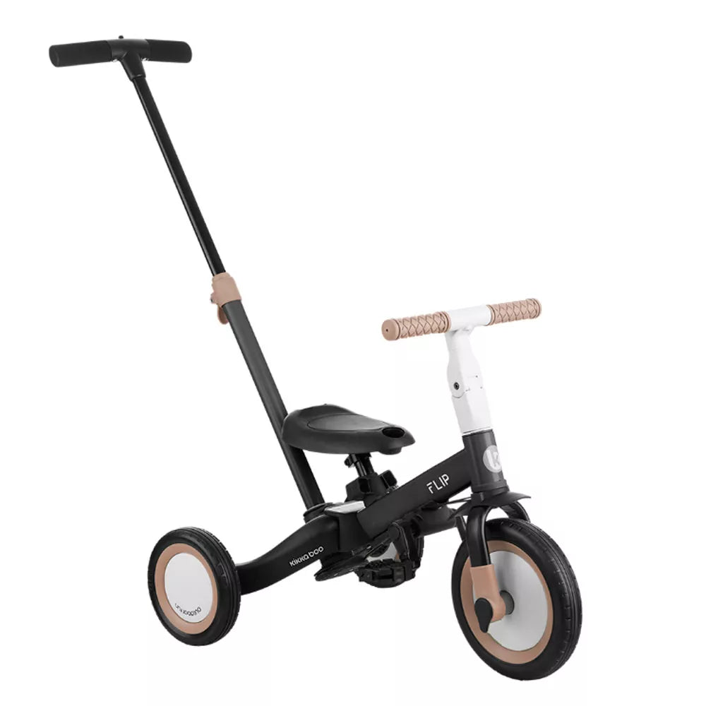 Triciclo con barra KikkaBoo FLiP 5 en 1