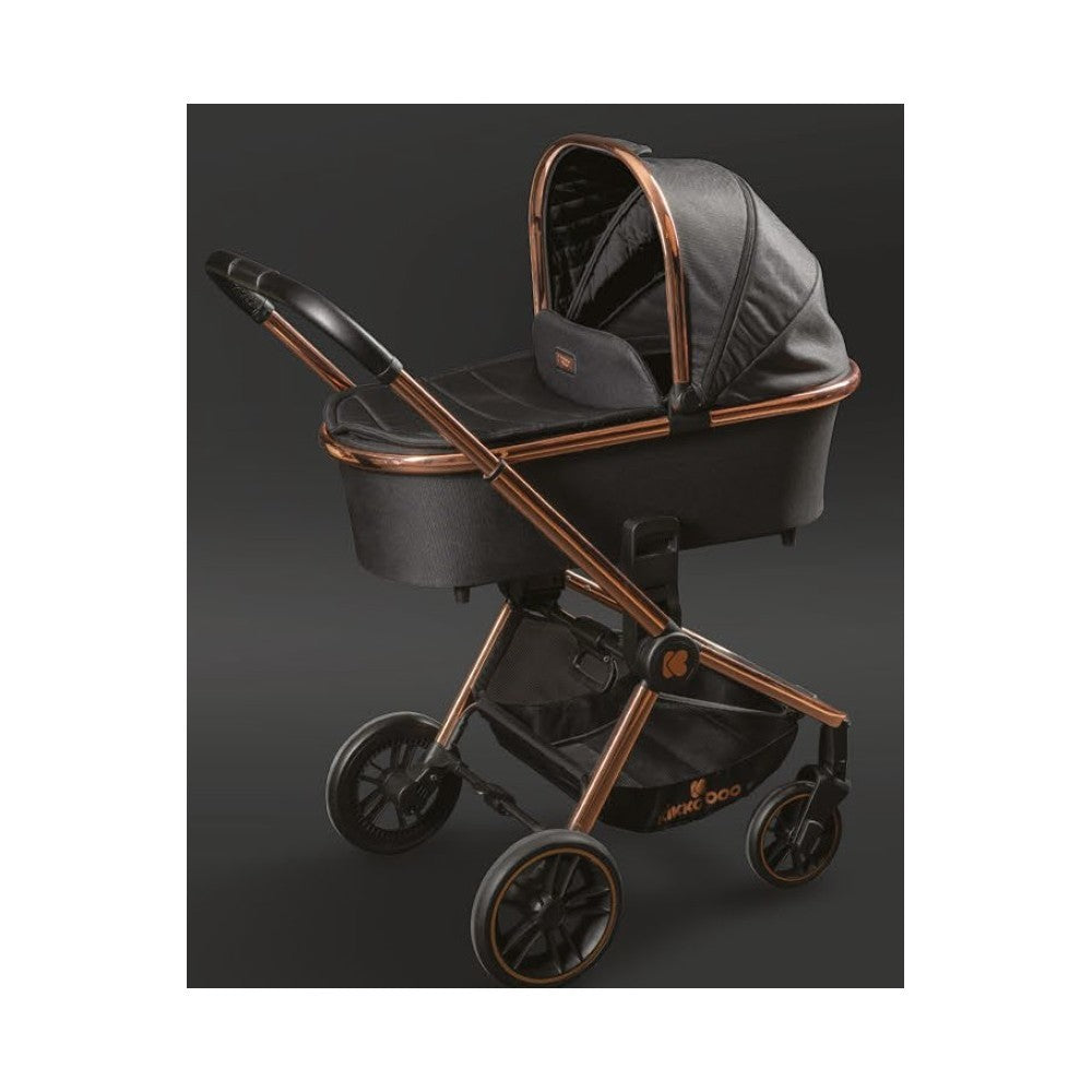 Cochecito Duo KikkaBoo Vicenza Premium Black