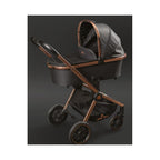 Cochecito Duo KikkaBoo Vicenza Premium Black