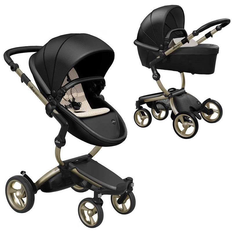 Cochecito Dúo Mima Xari Black Personalizable