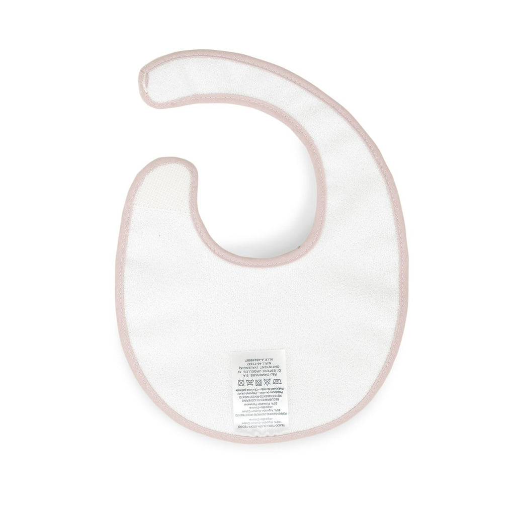 Babero redondo con velcro Cambrass Plumeti