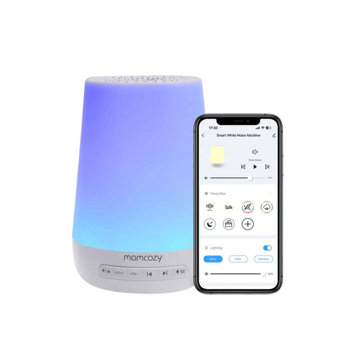 Máquina de sonido blanco Momcozy