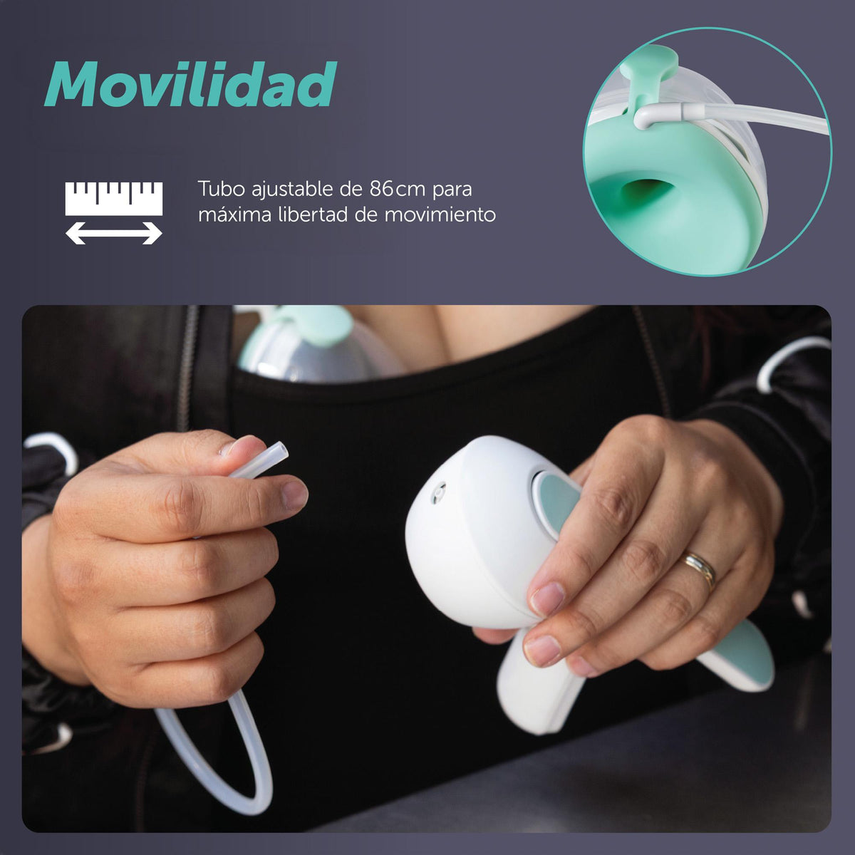 Sacaleches manual Elvie Wave
